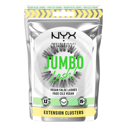 NYX PROFESSIONAL MAKEUP Jumbo Lash! Vegan False Eyelashes, Extension Clusters