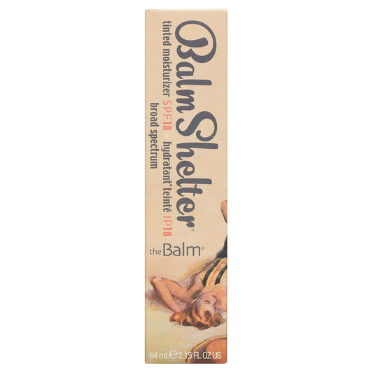 Balm Shelter Tinted Moisturizer SPF18, Broad Spectrum, After Dark 2.15 fl oz