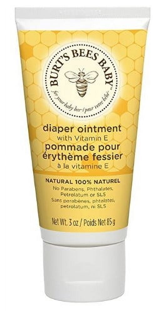 Burt's Bees Baby Bee 100% Natural Diaper Rash Ointment, 3 Ounce Tube