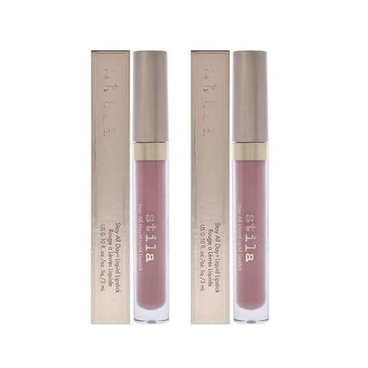 Stila Stay All Day Liquid Lipstick, Caramello, 0.1 Oz, Pack of 2