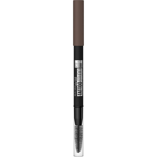 Maybelline Tattoo Studio 36HR Pigment Brow Pencil, Deep Brown