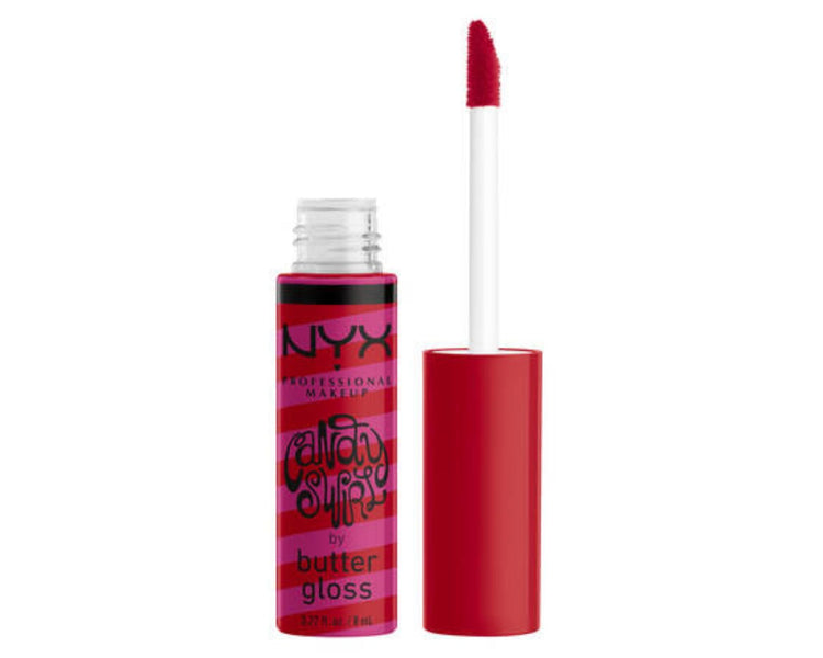 NYX Professional Makeup Butter Lip Gloss Swirl, Candy Apple