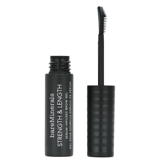 bareMinerals Strength and Length Brow Gel , Eyebrow Gel, Taupe, 0.16 oz
