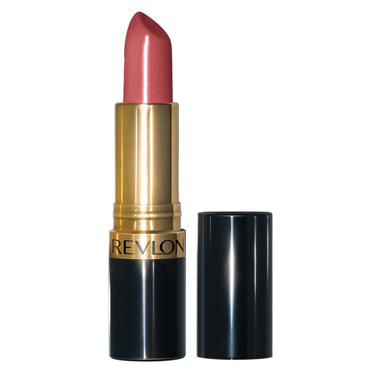 Revlon Super Lustrous Lipstick with Vitamin E and Avocado Oil, Teak Rose 445