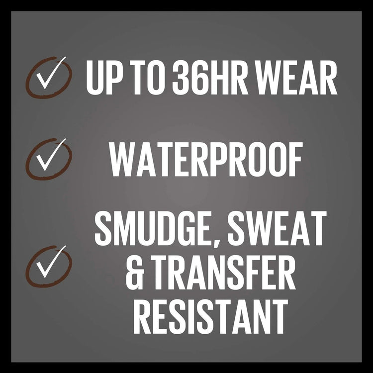 Maybelline Tattoo Studio 36HR Pigment Brow Pencil, 260 Deep Brown