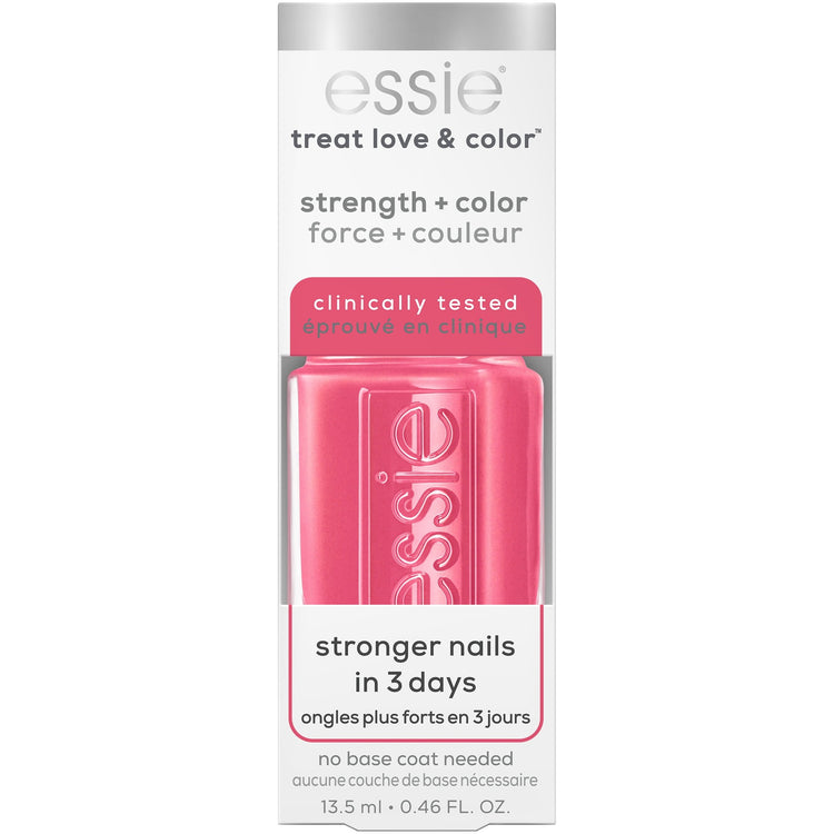 essie treat love & color strength and nail polish, punch it up, 0.46 fl oz