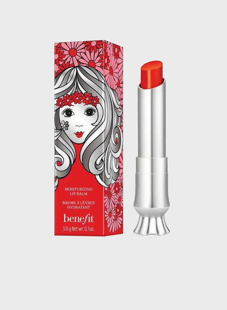 Benefit Cosmetics California Kissin Colorbalm Lip Balm, Hydrating Tinted Lip Color, Poppy 99