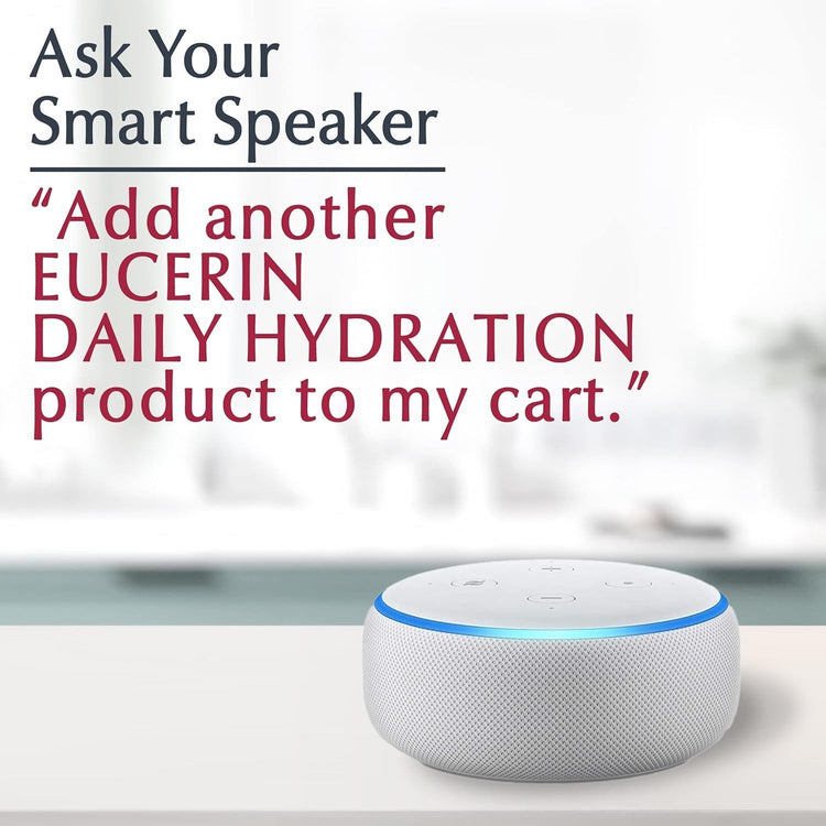 Eucerin Daily Hydration Gel Cream, Fragrance Free Body Moisturizer, 12 oz