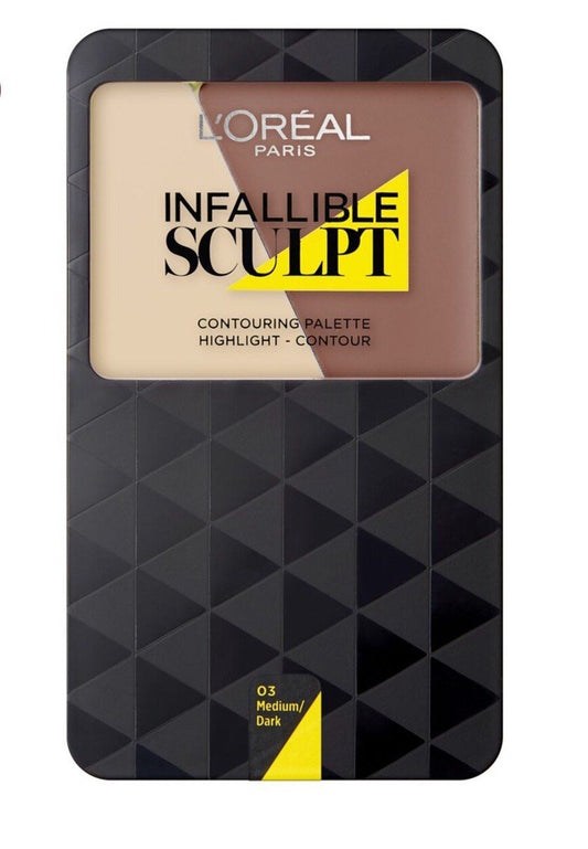 L’Oréal Infallible Sculpt Contouring Palette – Medium/Dark 03