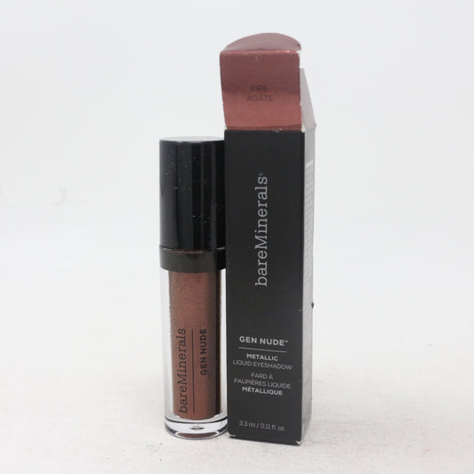 BAREMINERALS GEN NUDE METALLIC EYE SHADOW 0.11 OZ FIRE AGATE BAREMINERALS/GEN NUDE METALLIC LIQUID EYE SHADOW (FIRE AGATE) 0.11 OZ (3.3 ML)