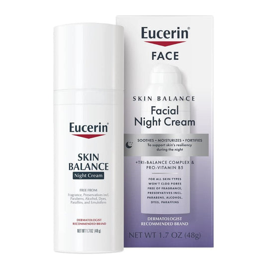 Eucerin, Skin Balance, Facial Night Cream, 1.7 oz