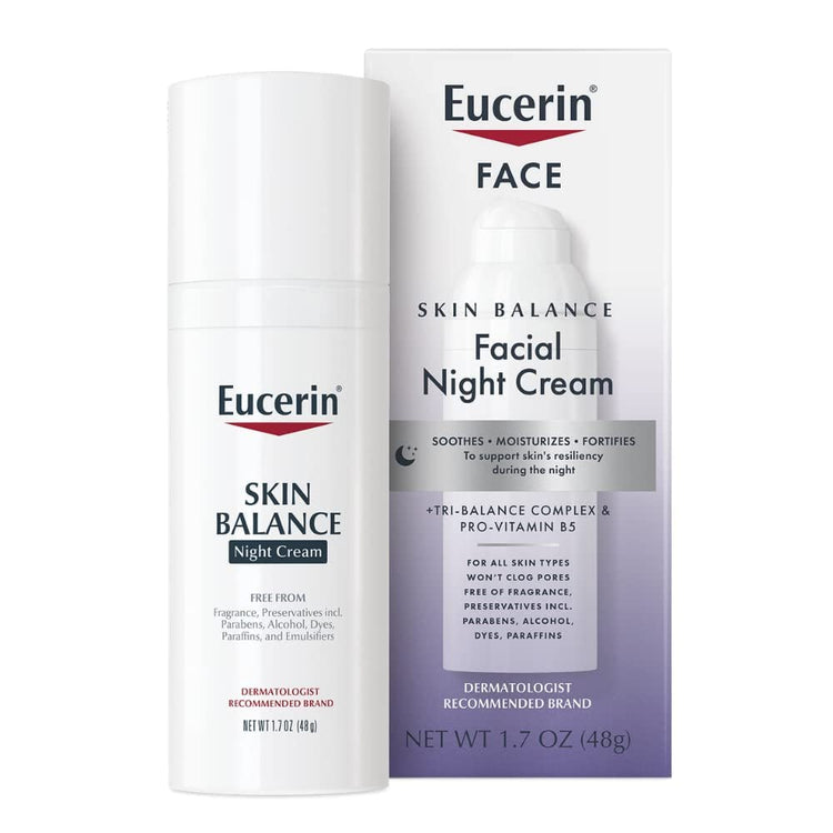 Eucerin, Skin Balance, Facial Night Cream, 1.7 oz