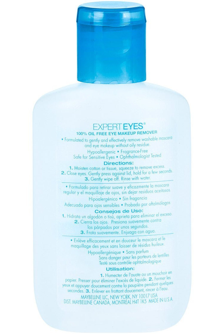 Maybelline Expert Eyes Oil Free Eye Makeup Remover, 2.3 fl oz