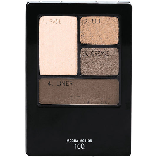 Maybelline Expert Wear Eyeshadow Quads, Mocha Motion