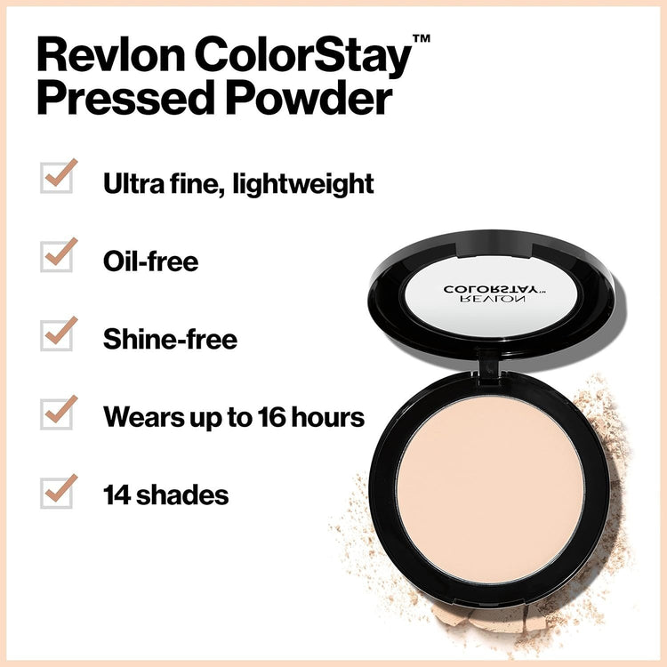 Revlon ColorStay Pressed Powder Foundation 16HR Wear – 820 Light Pale