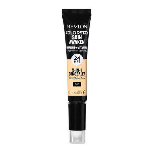 Revlon ColorStay Skin Awaken Cream Concealer Makeup, Longwear, 015 Light, 0.27 fl oz