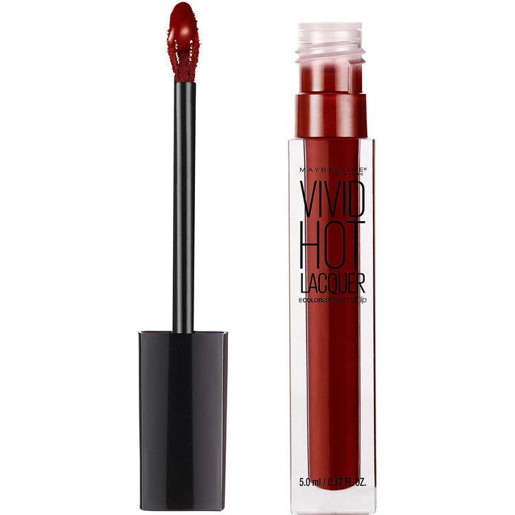 Maybelline Color Sensational Vivid Hot Lacquer Lip Gloss, Classic