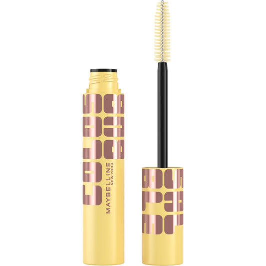 Maybelline Colossal Bubble Washable Mascara Makeup, High Intensity, Blackest Black