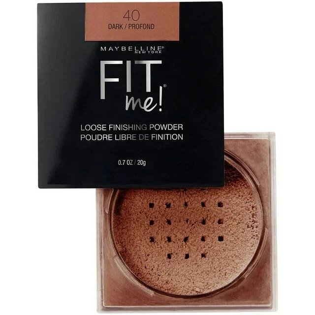 Maybelline Fit Me! Loose Finishing Powder #40 Dark 0.7oz