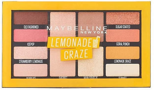Maybelline New York Lemonade Craze 12 Shades Eye Shadow Palette 12g