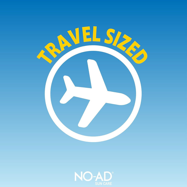 NO-AD SPF 50 SPORT Sunscreen Lotion | Hypoallergenic | Broad Spectrum UVA/UVB Protection | Water Resistant | Octinoxate & Oxybenzone Free with moisturizing Vitamin E and Aloe 3oz | Pack of 3