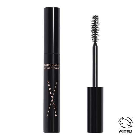 COVERGIRL Exhibitionist Uncensored Waterproof Mascara, Extreme Black, 0.3 oz