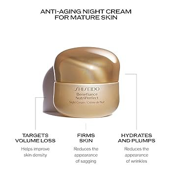 Shiseido Benefiance NutriPerfect Night Cream 50ml / 1.7oz Sealed, Pack of 2
