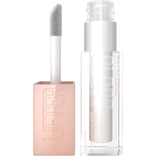 Maybelline Lifter Gloss Lip Gloss Makeup with Hyaluronic Acid, Pearl, 0.18 fl oz