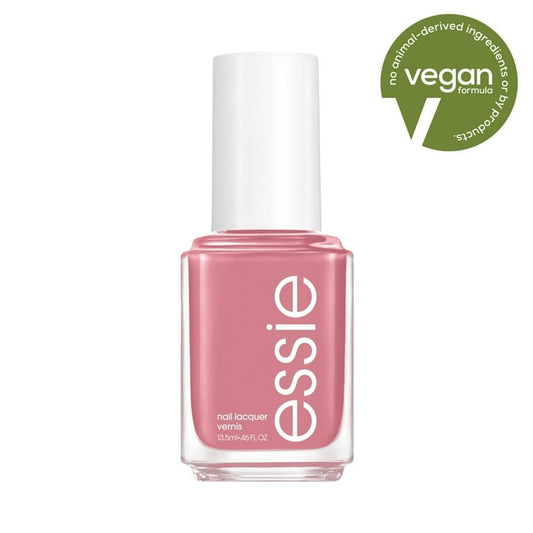 essie Salon Quality Vegan Nail Polish, Dirty Pink Mauve, 0.46 fl oz Bottle
