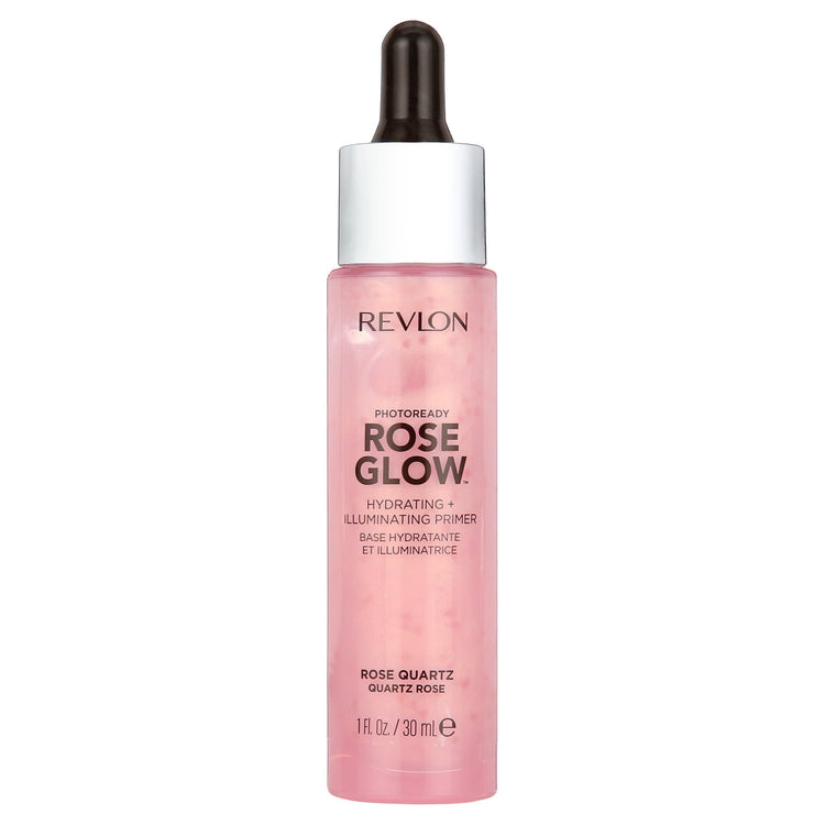 Revlon PhotoReady Rose Glow Primer, Hydrating + Illuminating, Rose Quartz