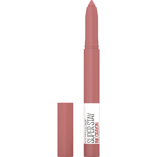 Maybelline Super Stay Ink Crayon Matte Lipstick, On the Grind, 0.04 oz