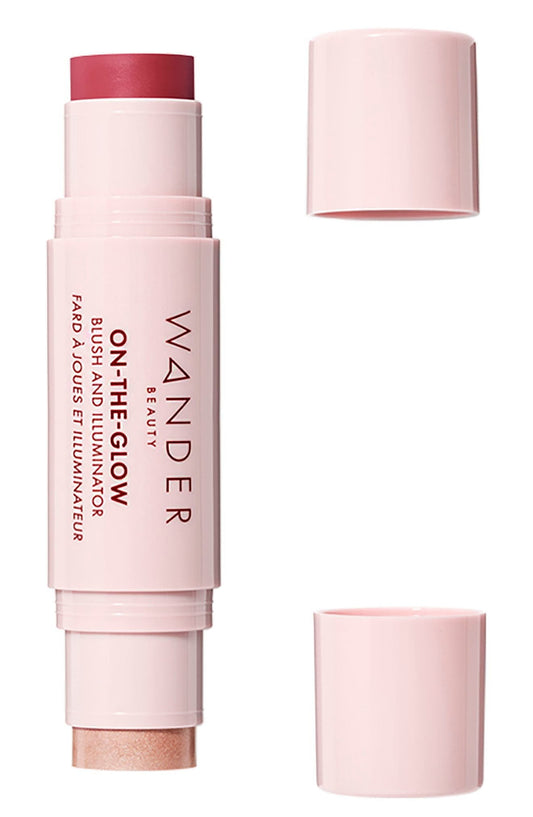 Wander Beauty On-the-glow Blush And Illuminator - Strawberry Fields-Nude Glow