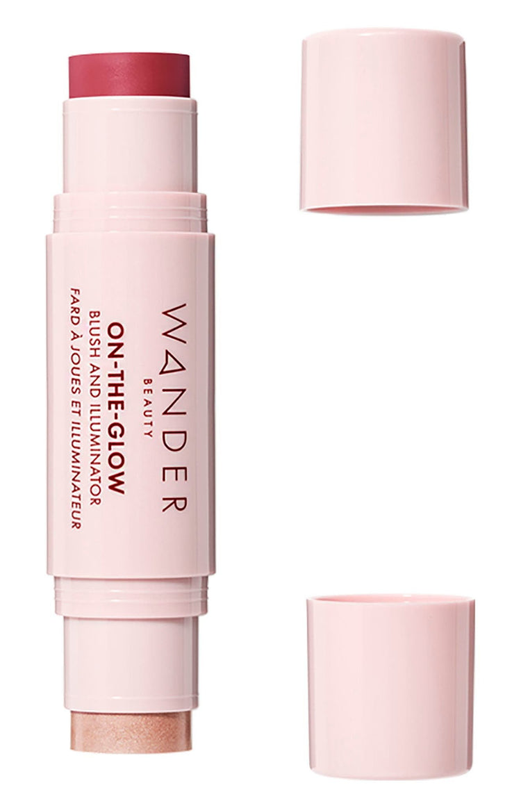 Wander Beauty On-the-glow Blush And Illuminator - Strawberry Fields-Nude Glow