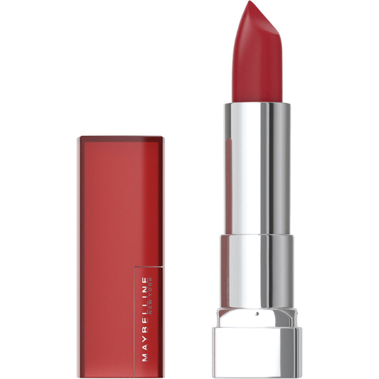Maybelline Color Sensational The Mattes, Matte Finish Lipstick Makeup, Divine Wine, 0.15 oz.