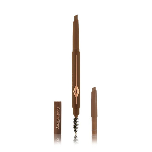 Charlotte Tillbury Brow Lift Brow Pencil, Medium Brown 0.2g