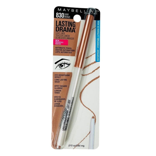 Maybelline Lasting Drama Waterproof Eye Liner Automatic Pencil 830 Shiny Bronze