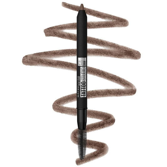 Maybelline TattooStudio 36HR Eyebrow Pencil, Medium Brown 257