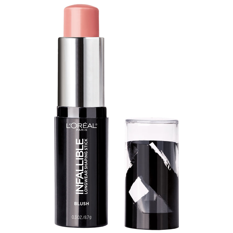 L'Oreal Paris Infallible Longwear Blush Shaping Stick, Sexy Flush, 0.3 oz.