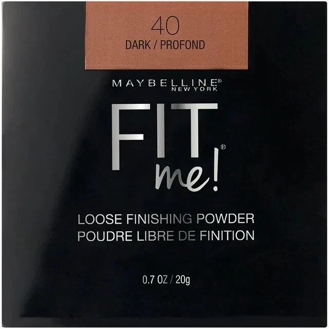 Maybelline Fit Me! Loose Finishing Powder #40 Dark 0.7oz