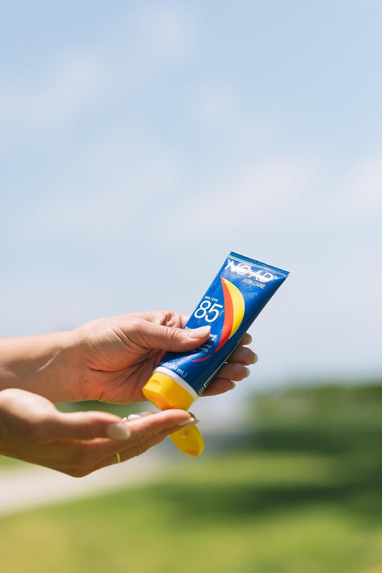 NO-AD SPF 85 Sunscreen Lotion | Broad Spectrum UVA/UVB Protection | Water Resistant | Octinoxate & Oxybenzone Free with moisturizing Vitamin E and Aloe 3oz | Pack of 3