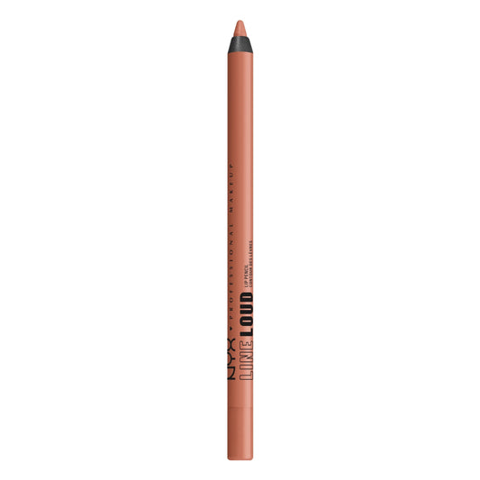 NYX Professional Makeup Line Loud Lip Liner, Longwear Matte Lip Pencil, Daring Damsel
