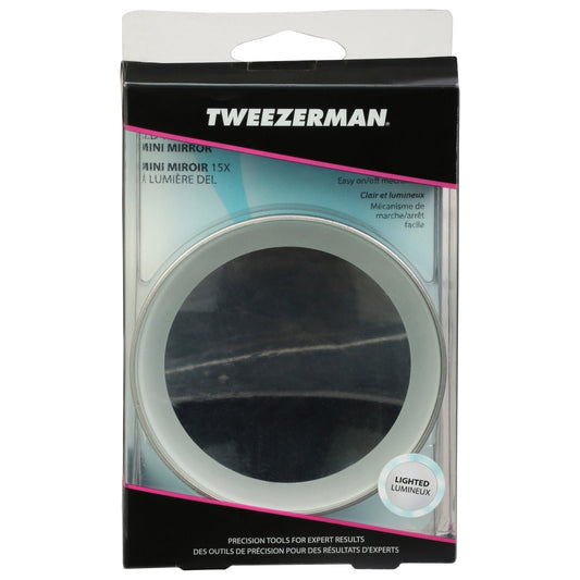 Tweezerman Led Mini Mirror, 2.656 oz