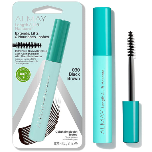 Almay Length and Lift Mascara, 020 Black Brown, 0.24 fl oz