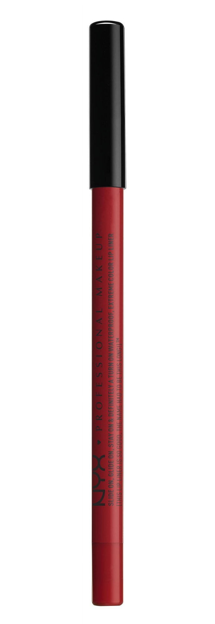 Nyx Professional Makeup Slide On Lip Pencil, Lip Liner - Red Tape (Deep Red)