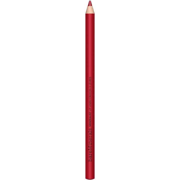 bareMinerals Mineralist Lasting Lip Liner, Treasured Red, 0.04 oz