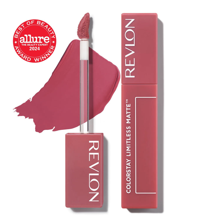 Revlon ColorStay Limitless Matte Liquid Lipstick, 24HR Wear, 006 Manifest, 0.17 fl oz