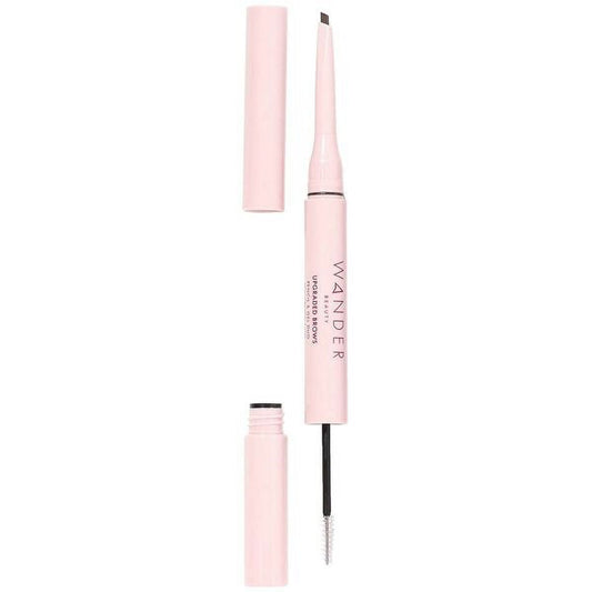 Wander Beauty Upgraded Brows Pencil And Gel Duo, Dark Brown