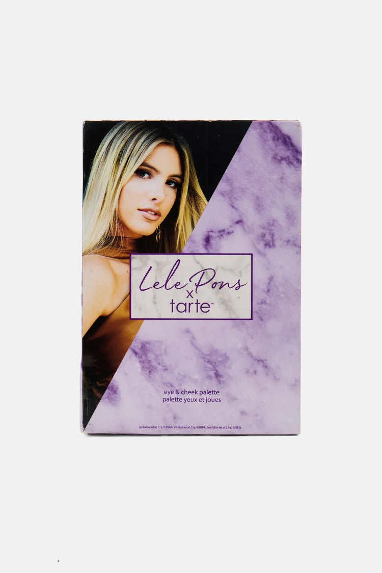 TARTE x LeLe Pons Eye & Cheek Palette - Eyeshadow Blush Highlighter Face NIB