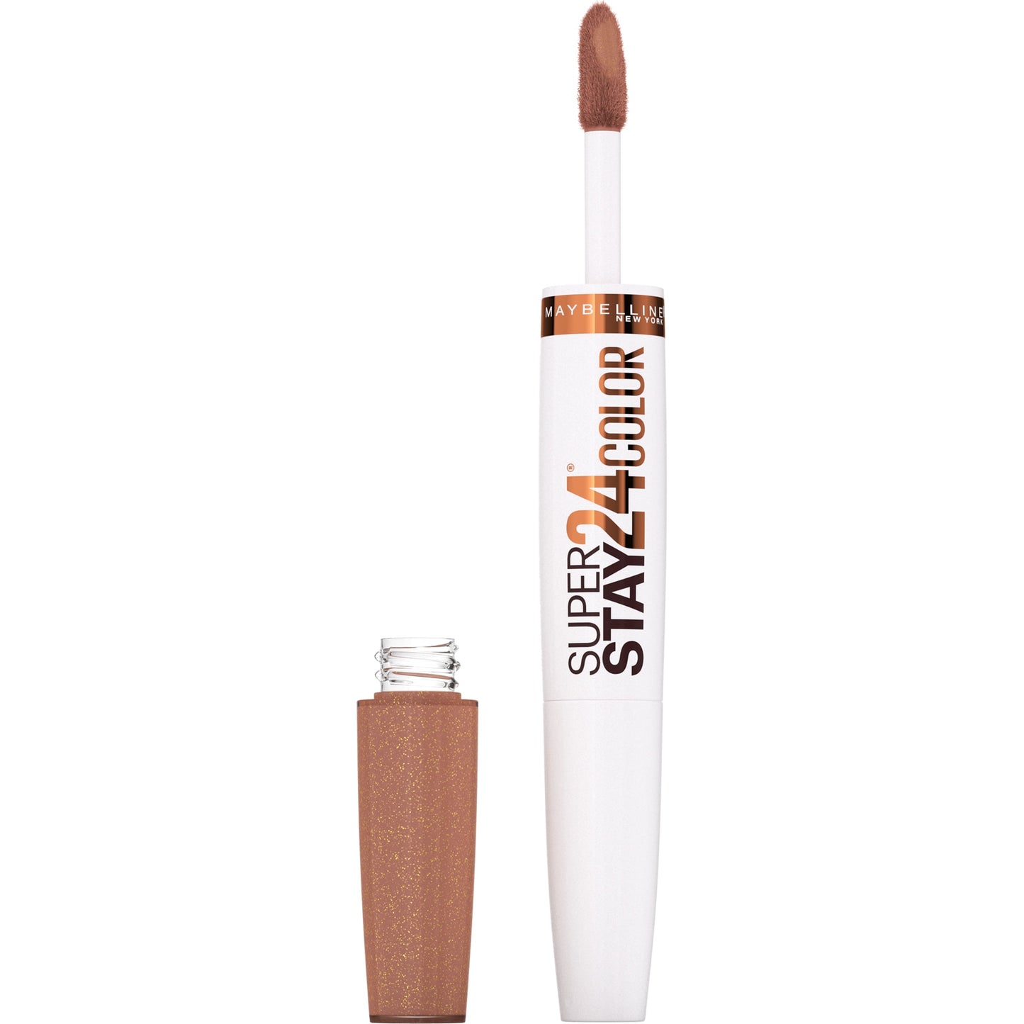 Maybelline SuperStay 24 2-Step Liquid Lipstick, Hushed Hazelnut