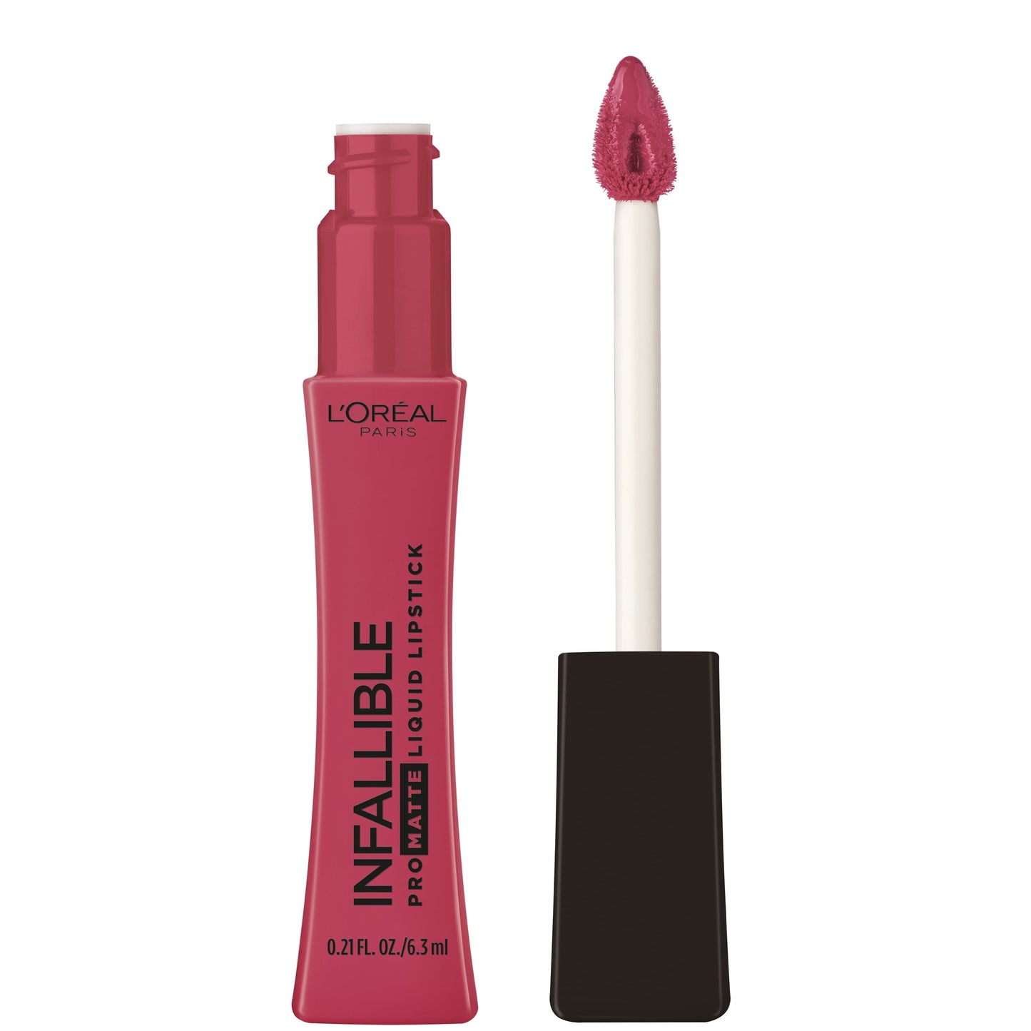 L'Oreal Paris Infallible Pro-Matte Liquid Lipstick, up to 16HR Wear, Raspberry Rosé, 0.21 oz.